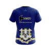 Hammer Connecticut Flag CoolWick Bowling Jersey - Image 2