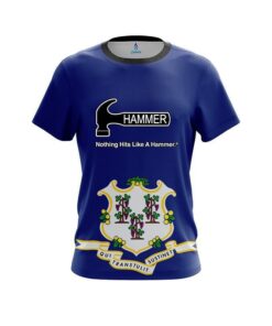 Hammer Connecticut Flag CoolWick Bowling Jersey