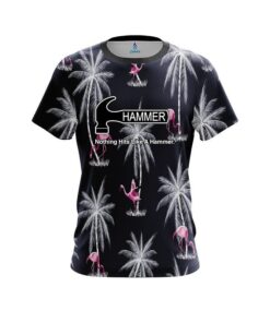 Hammer Flamingo Palms CoolWick Bowling Jersey