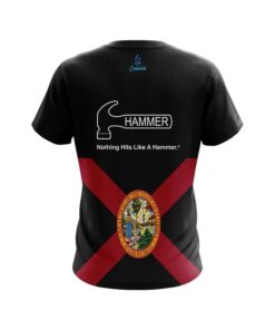 Alternative view of Hammer Florida Flag CoolWick Bowling Jersey