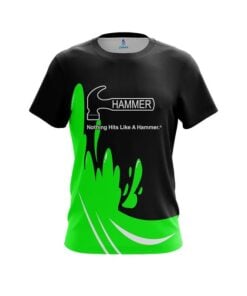 Hammer Green Splash CoolWick Bowling Jersey
