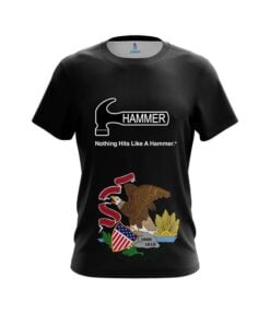 Hammer Illinois Flag CoolWick Bowling Jersey