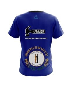 Alternative view of Hammer Kentucky Flag CoolWick Bowling Jersey