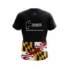 Hammer Maryland Flag CoolWick Bowling Jersey - Image 2