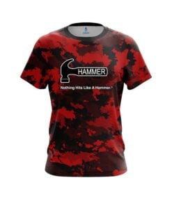 Hammer Military Red CoolWick Bowling Jersey