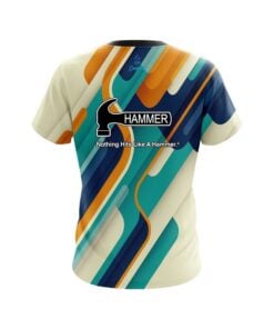 Alternative view of Hammer Modern Stripe CoolWick Bowling Jersey