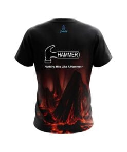 Alternative view of Hammer Molten Volcano CoolWick Bowling Jersey