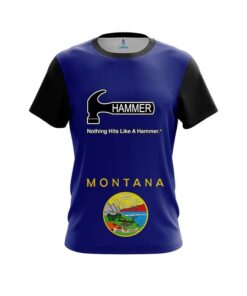 Hammer Montana Flag CoolWick Bowling Jersey