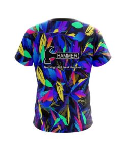 Alternative view of Hammer Neon Leafs CoolWick Bowling Jersey