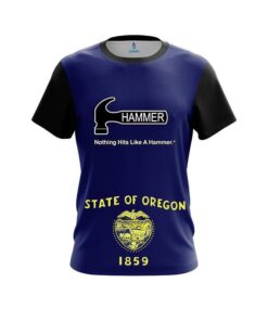 Hammer Oregon Flag CoolWick Bowling Jersey