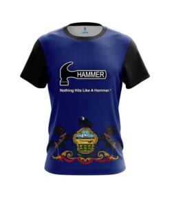 Hammer Pennsylvania Flag CoolWick Bowling Jersey
