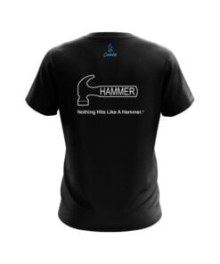 Alternative view of Hammer Plain Black CoolWick Bowling Jersey