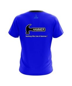 Alternative view of Hammer Plain Blue CoolWick Bowling Jersey