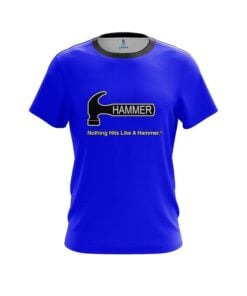Hammer Plain Blue CoolWick Bowling Jersey