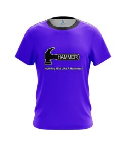 Hammer Plain Purple CoolWick Bowling Jersey