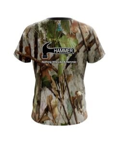 Alternative view of Hammer Real Time Camo CoolWick Bowling Jersey