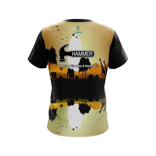 Hammer Wondering Sahara CoolWick Bowling Jersey - Image 2