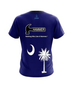 Alternative view of Hammer South Carolina Flag CoolWick Bowling Jersey