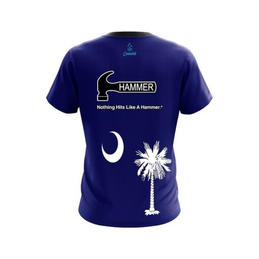 Hammer South Carolina Flag CoolWick Bowling Jersey - Image 2