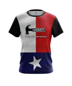 Hammer Texas Flag CoolWick Bowling Jersey