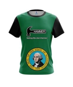 Hammer Washington Flag CoolWick Bowling Jersey