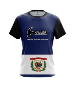 Hammer West Virginia Flag CoolWick Bowling Jersey