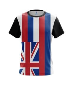 Plain Hawaii Flag CoolWick Bowling Jersey