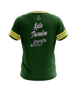 Alternative view of Katie Thornton Columbia 300 Cheesehead CoolWick Bowling Jersey