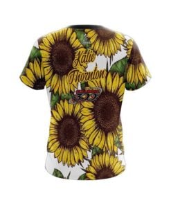 Alternative view of Katie Thornton Columbia 300 Sunflowers CoolWick Bowling Jersey
