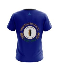 Alternative view of Plain Kentucky Flag CoolWick Bowling Jersey