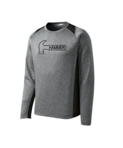 Hammer Men's Knight Performance Bowling Shirt Long Sleeve Dri-Fit