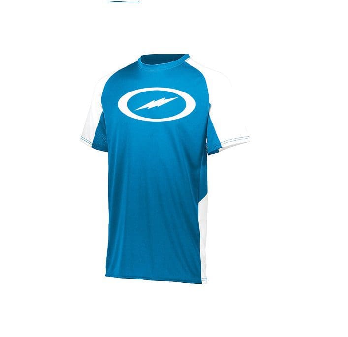 Storm Men's Sync Performance Jersey Bowling Shirt Dri-Fit Power Blue 