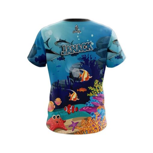 Storm Madison Janack Ocean Fun CoolWick Bowling Jersey - Image 2