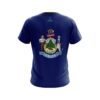 Plain Maine Flag CoolWick Bowling Jersey - Image 2
