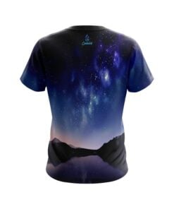 Alternative view of Plain Milky Way CoolWick Bowling Jersey