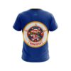 Plain Minnesota Flag CoolWick Bowling Jersey - Image 2
