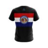 Plain Missouri Flag CoolWick Bowling Jersey - Image 2
