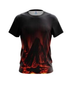 Plain Molten Volcano CoolWick Bowling Jersey