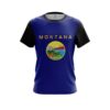 Plain Montana Flag CoolWick Bowling Jersey