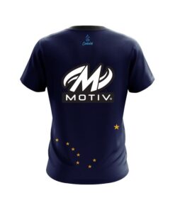 Alternative view of Motiv Alaska Flag CoolWick Bowling Jersey