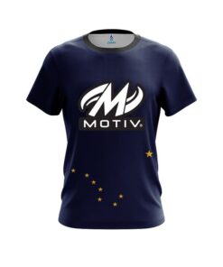 Motiv Alaska Flag CoolWick Bowling Jersey
