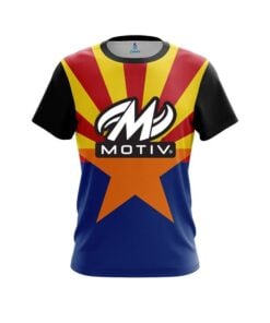 Motiv Arizona Flag CoolWick Bowling Jersey