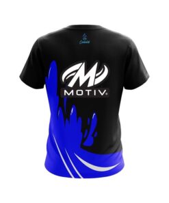 Alternative view of Motiv Blue Splash CoolWick Bowling Jersey