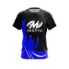 Motiv Blue Splash CoolWick Bowling Jersey