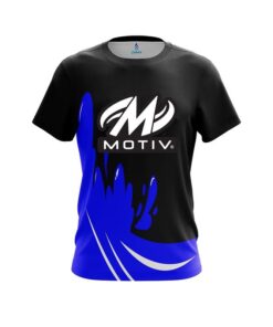 Motiv Blue Splash CoolWick Bowling Jersey