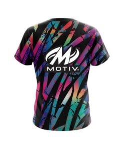 Alternative view of Motiv Colorful Art CoolWick Bowling Jersey