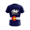 Motiv Colorado Flag CoolWick Bowling Jersey - Image 2