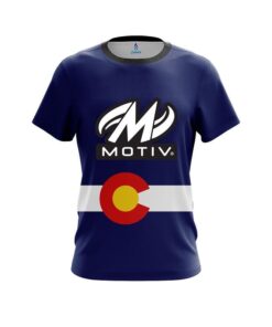 Motiv Colorado Flag CoolWick Bowling Jersey