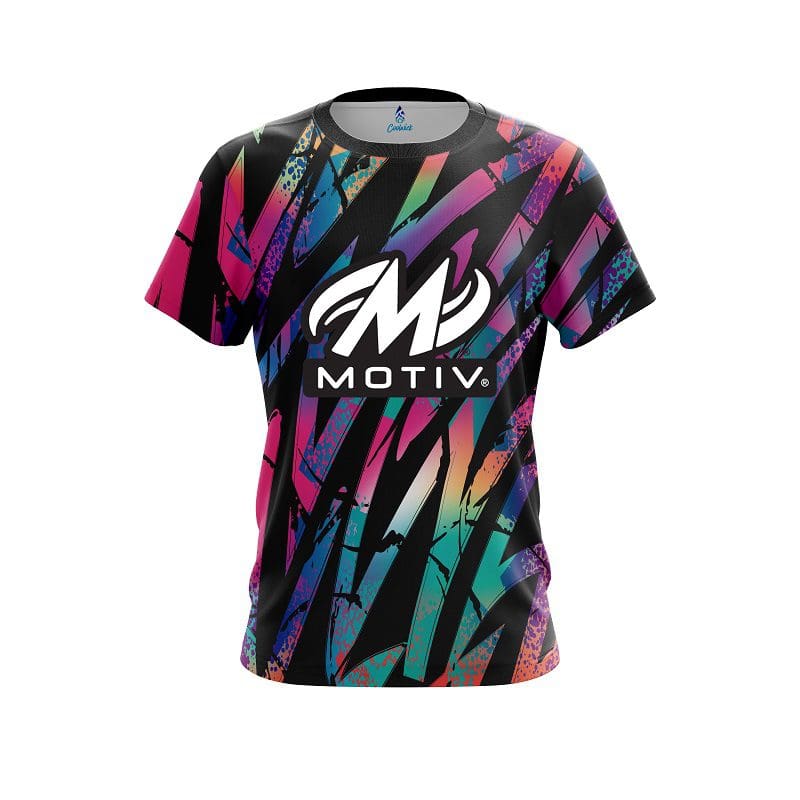 Motiv Colorful Art CoolWick Bowling Jersey