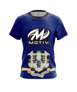 Motiv Connecticut Flag CoolWick Bowling Jersey